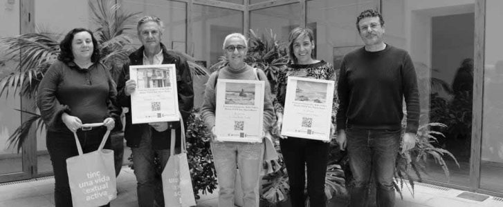 Teresa Arabí, Joaquín Tomás y Llúcia Signes, premiados en el encuentro fotográfico Wiki Takes en torno a Maria Ibars en Dénia