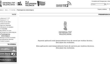 Cronología de los retrasos y fallos de comunicación en la gestión de la alerta en la Marina Alta