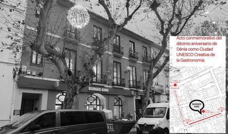 La gran contradicción: Burger King preside el escenario donde Dénia celebra 10 años de ciudad creativa gastronómica