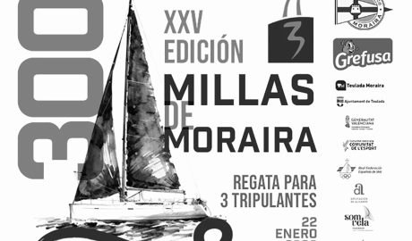 Las '300 Millas A3' de Moraira desafían al temporal con una flota de élite de 27 embarcaciones